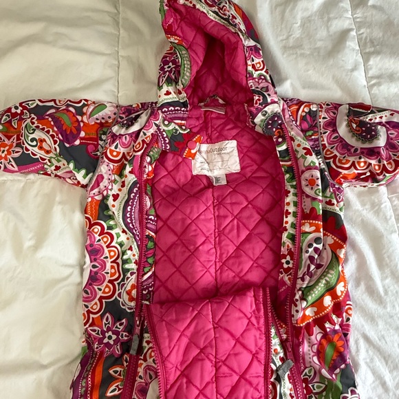 Hanna Andersson Pink and Green Snow Suit - Picture 7 of 7